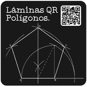 Láminas trazado de Polígonos - QR a vídeos