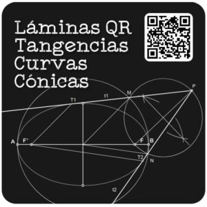 Pdf con Láminas QR de Tangencias en Curvas Cónicas
