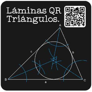 Láminas sobre Triángulos - QR a vídeos