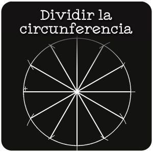 División de la circunferencia y el círculo.