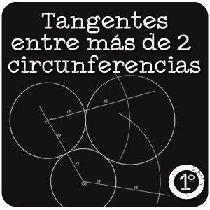 Tangentes a dos circunferencias