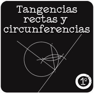 Tangencias entre una recta y una circunferencia