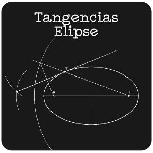 Tangencias de la elipse.