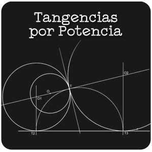 Tangentes por potencia